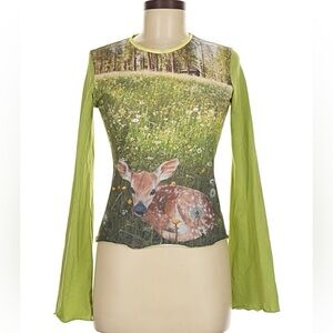 NWT Tyler McGillivary Fawn Long Sleeve Shirt